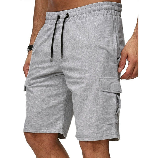 Men's Casual Cargo Shorts with Pockets
