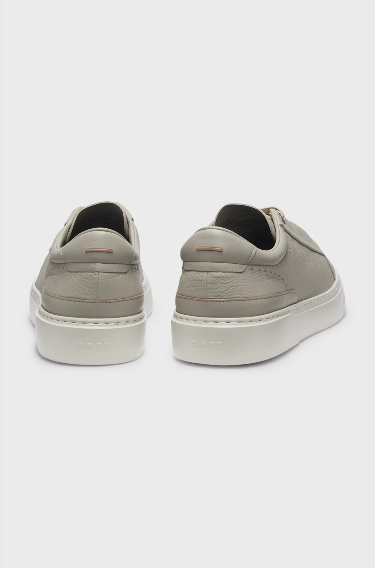 GARY GRAINED-LEATHER TRAINERS WITH XL EXTRALIGHT? OUTSOLE