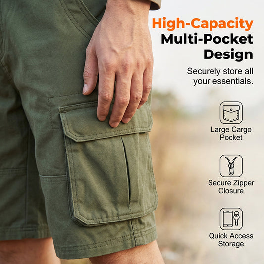 Men's Outdoor Casual Cargo Shorts